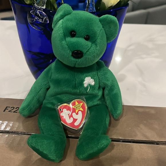 Lot of Three Ty beanie babies, Erin, Shamrock and LUCKe - Picture 4 of 9